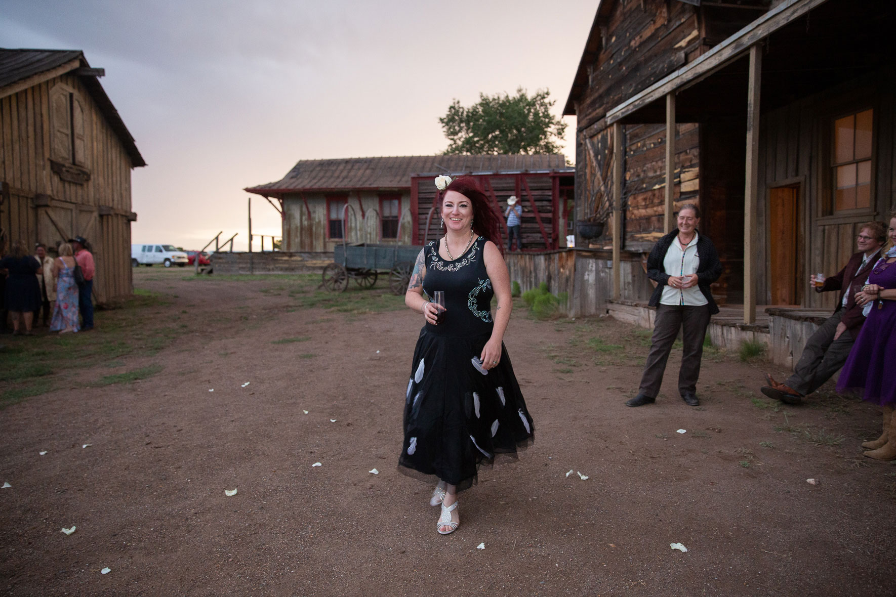 Eaves Movie Ranch Wedding, Santa Fe, NM