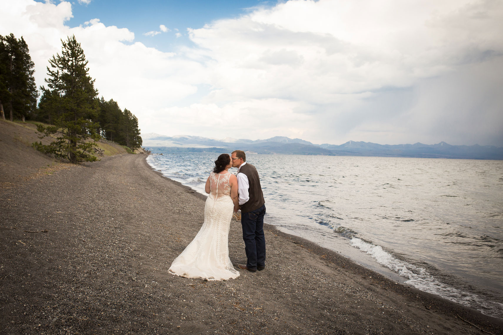 Yellowstone Lake Wedding
