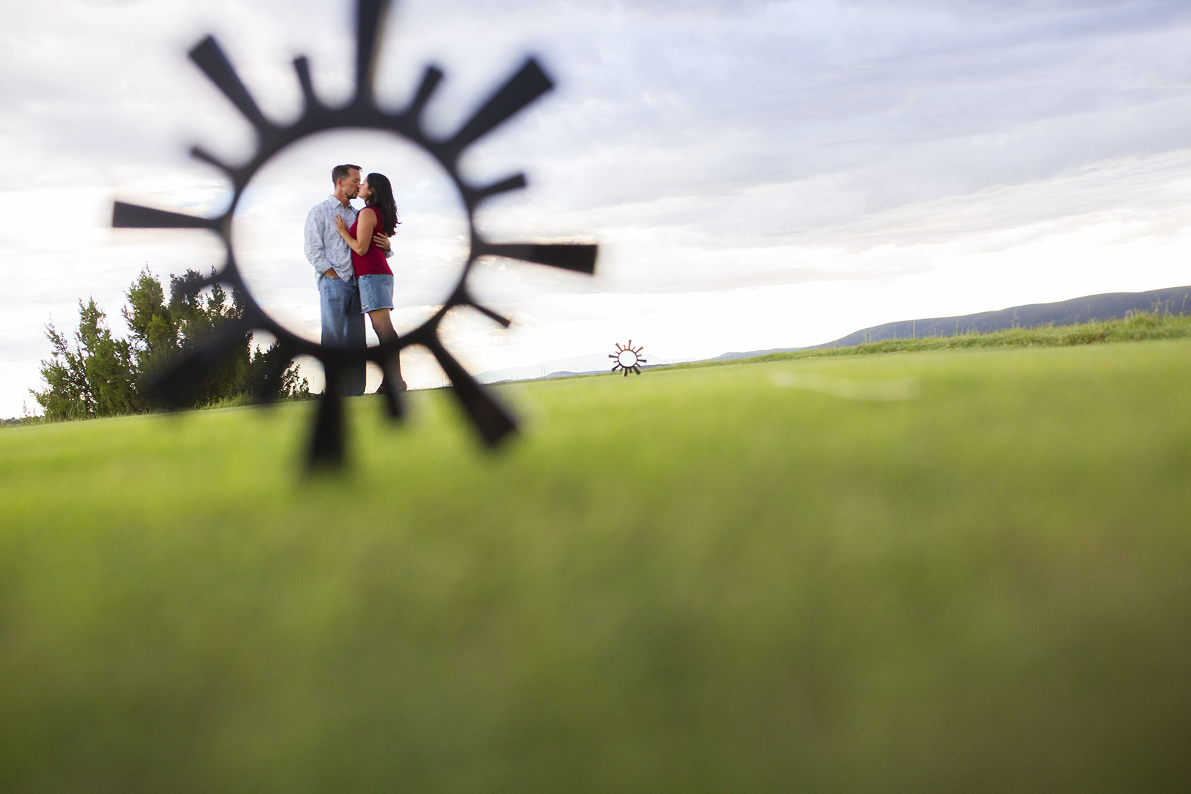 Las Campanas Engagement Photography in Santa Fe